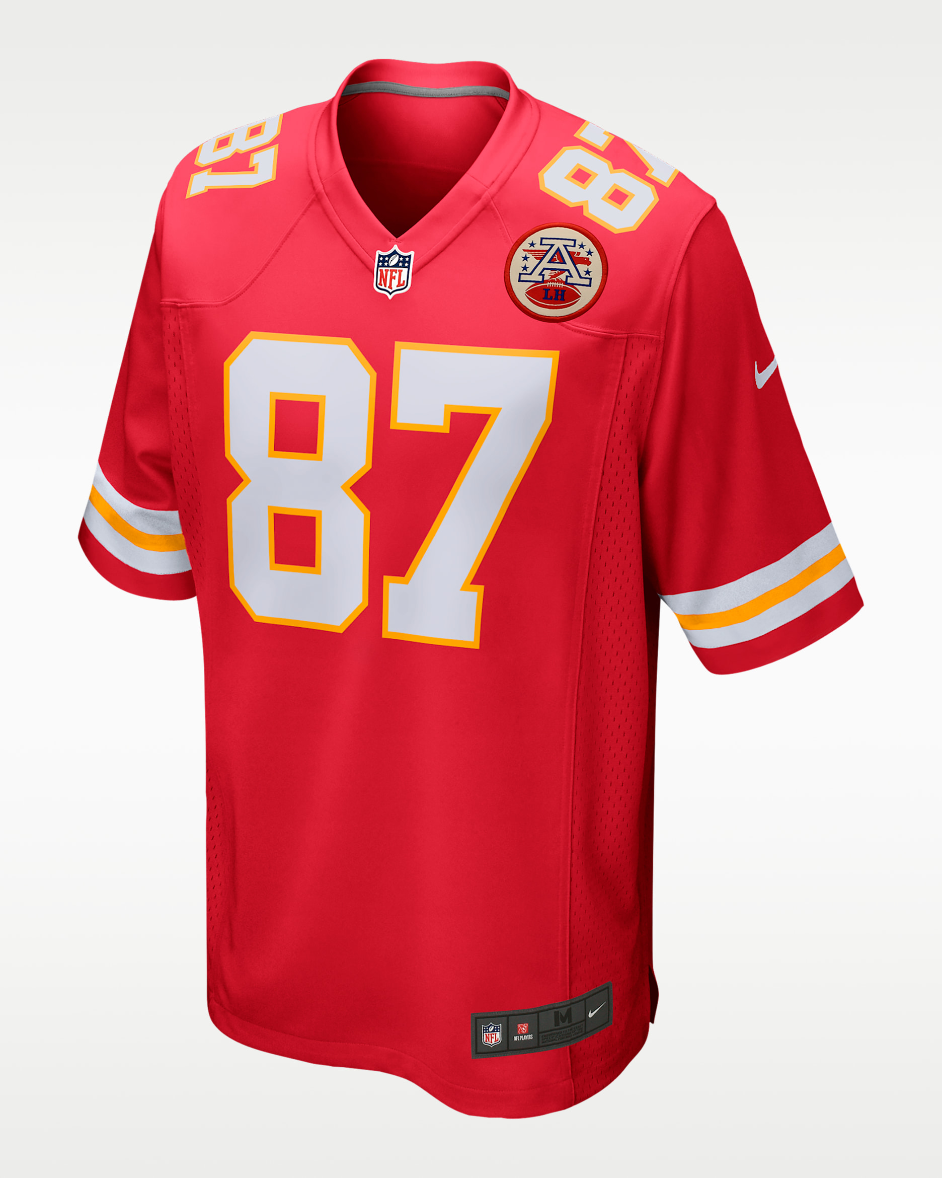 NFL Kansas City Chiefs (Travis Kelce) Men's Game Football Jersey